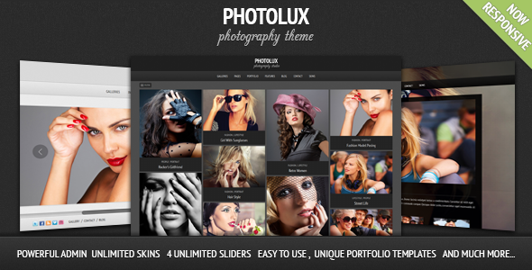 Photolux Preview Wordpress Theme - Rating, Reviews, Preview, Demo & Download