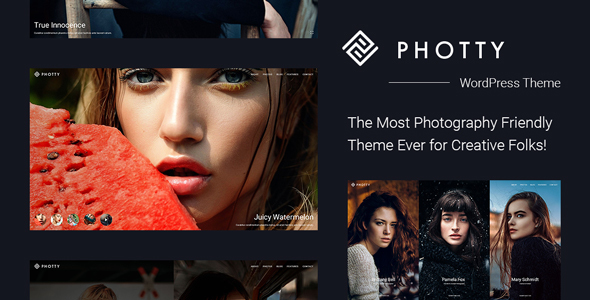Photty Preview Wordpress Theme - Rating, Reviews, Preview, Demo & Download