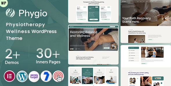 Phygio Preview Wordpress Theme - Rating, Reviews, Preview, Demo & Download