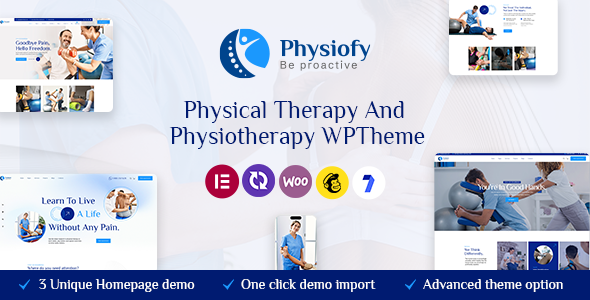 Physiofy Preview Wordpress Theme - Rating, Reviews, Preview, Demo & Download