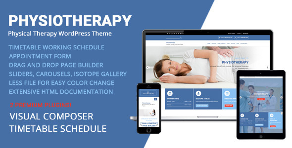 Physiotherapy Preview Wordpress Theme - Rating, Reviews, Preview, Demo & Download
