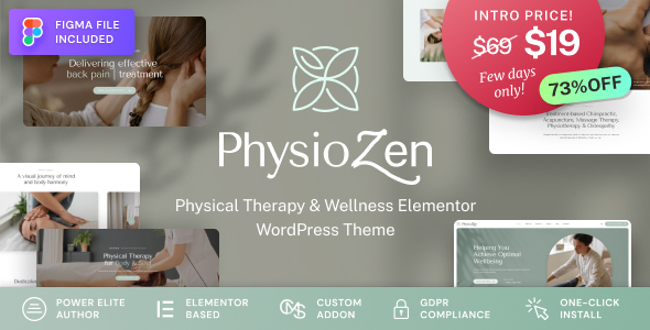 PhysioZen Preview Wordpress Theme - Rating, Reviews, Preview, Demo & Download