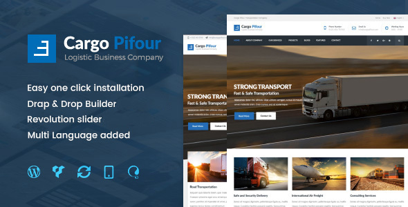 Pifour Preview Wordpress Theme - Rating, Reviews, Preview, Demo & Download