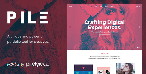 PILE Preview Wordpress Theme - Rating, Reviews, Preview, Demo & Download