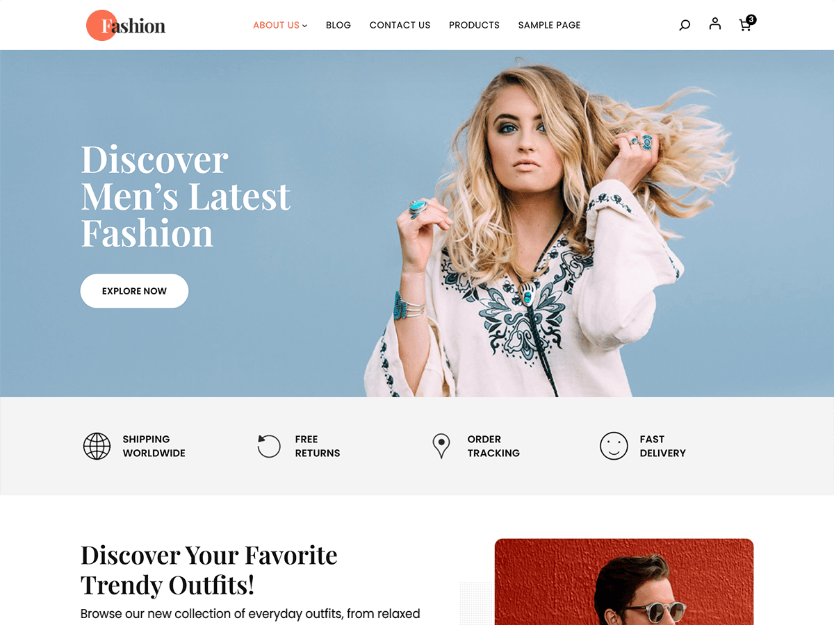 Pin Fashion Preview Wordpress Theme - Rating, Reviews, Preview, Demo & Download