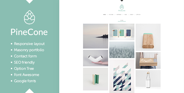 PineCone Preview Wordpress Theme - Rating, Reviews, Preview, Demo & Download