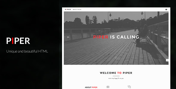Piper Preview Wordpress Theme - Rating, Reviews, Preview, Demo & Download
