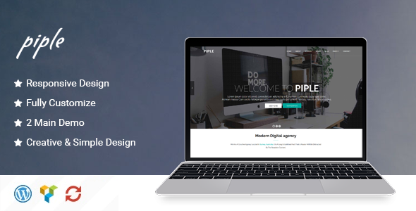 Piple Preview Wordpress Theme - Rating, Reviews, Preview, Demo & Download