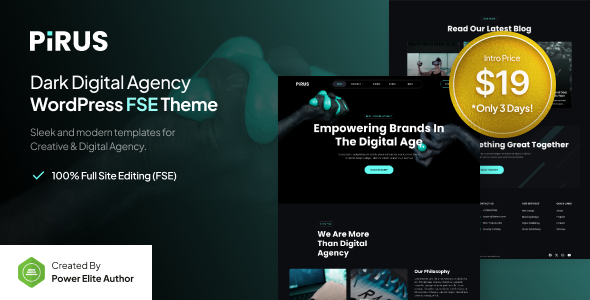 Pirus Preview Wordpress Theme - Rating, Reviews, Preview, Demo & Download