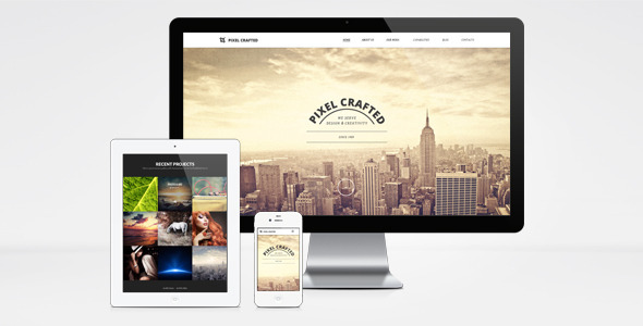 Pixel Crafted Preview Wordpress Theme - Rating, Reviews, Preview, Demo & Download