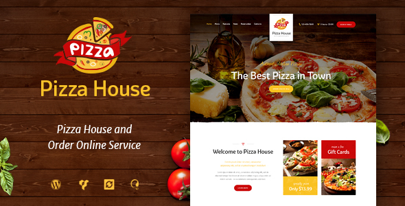 Pizza House Preview Wordpress Theme - Rating, Reviews, Preview, Demo & Download