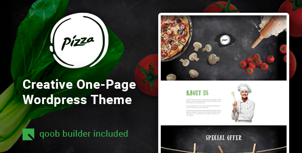 Pizza Preview Wordpress Theme - Rating, Reviews, Preview, Demo & Download