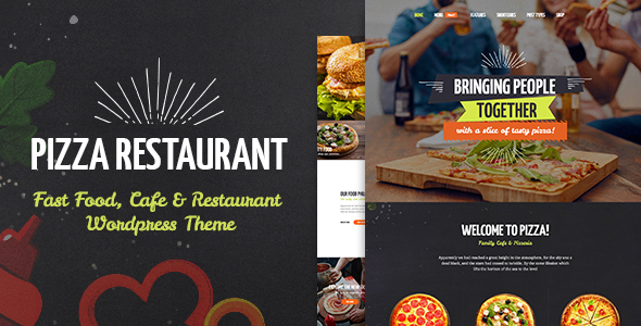 Pizza Restaurant Preview Wordpress Theme - Rating, Reviews, Preview, Demo & Download
