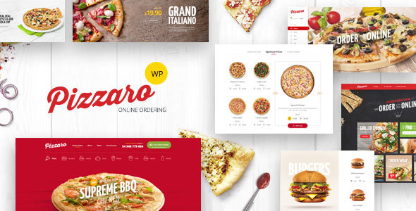 Pizzaro Preview Wordpress Theme - Rating, Reviews, Preview, Demo & Download
