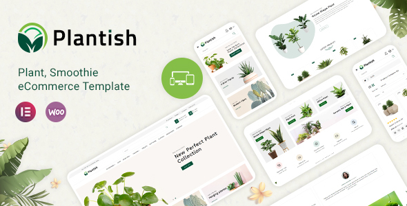 Plantish Plant Preview Wordpress Theme - Rating, Reviews, Preview, Demo & Download
