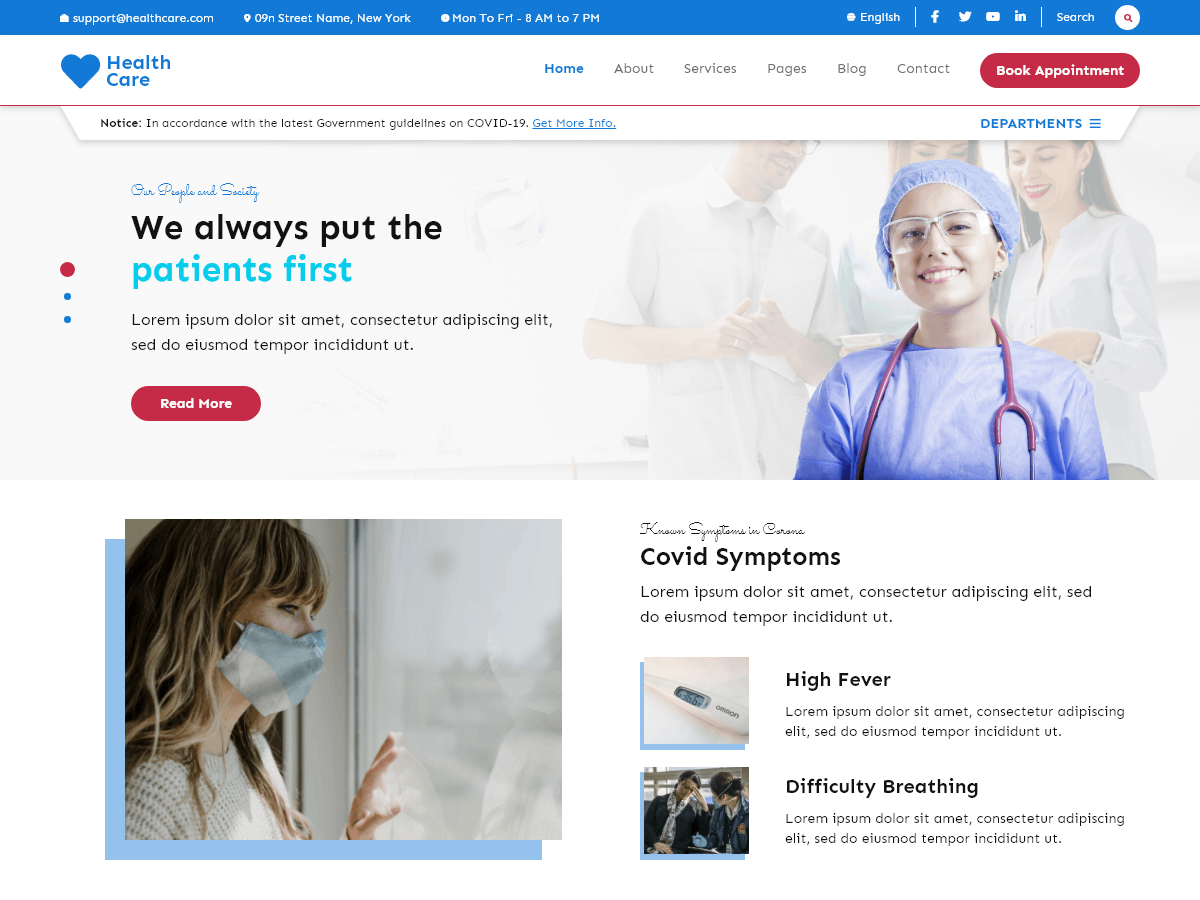 Plastic Surgery Preview Wordpress Theme - Rating, Reviews, Preview, Demo & Download