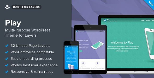 Play Preview Wordpress Theme - Rating, Reviews, Preview, Demo & Download