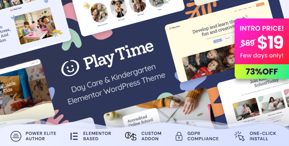 Play Time Preview Wordpress Theme - Rating, Reviews, Preview, Demo & Download