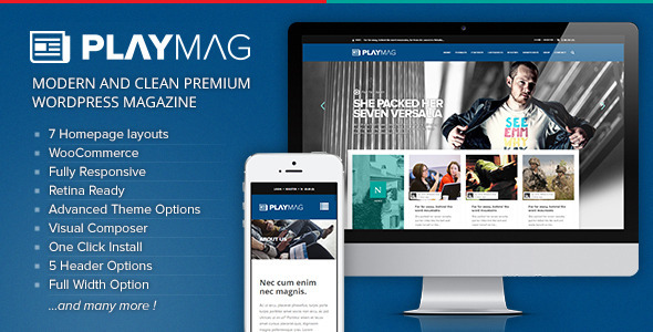 PlayMag Preview Wordpress Theme - Rating, Reviews, Preview, Demo & Download