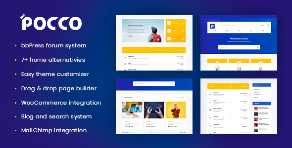 Pocco Preview Wordpress Theme - Rating, Reviews, Preview, Demo & Download