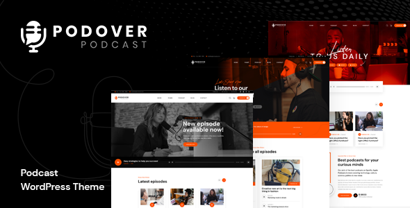 Podover Preview Wordpress Theme - Rating, Reviews, Preview, Demo & Download