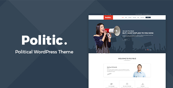 Politic Preview Wordpress Theme - Rating, Reviews, Preview, Demo & Download