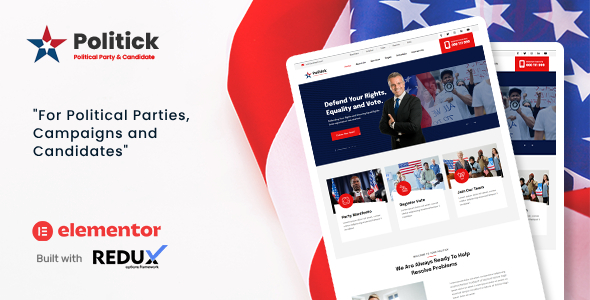 Politick Preview Wordpress Theme - Rating, Reviews, Preview, Demo & Download