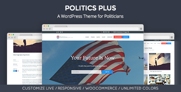Politics Plus Preview Wordpress Theme - Rating, Reviews, Preview, Demo & Download