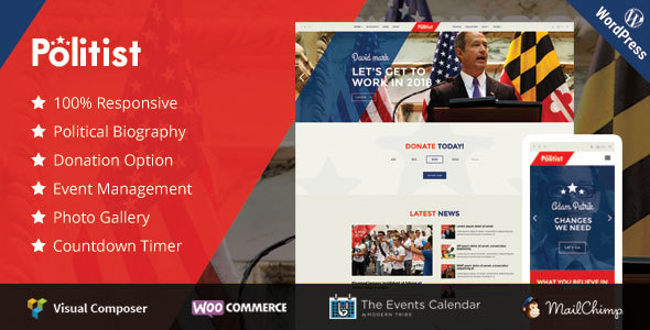 Politist Preview Wordpress Theme - Rating, Reviews, Preview, Demo & Download