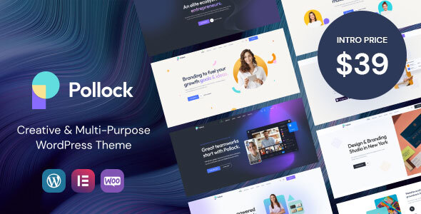 Pollock Preview Wordpress Theme - Rating, Reviews, Preview, Demo & Download