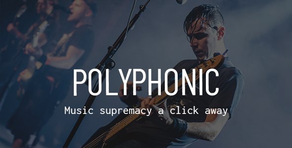 Polyphonic Preview Wordpress Theme - Rating, Reviews, Preview, Demo & Download