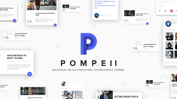 Pompeii Preview Wordpress Theme - Rating, Reviews, Preview, Demo & Download