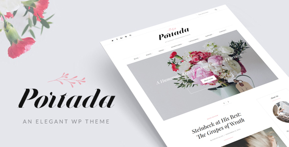 Portada Preview Wordpress Theme - Rating, Reviews, Preview, Demo & Download