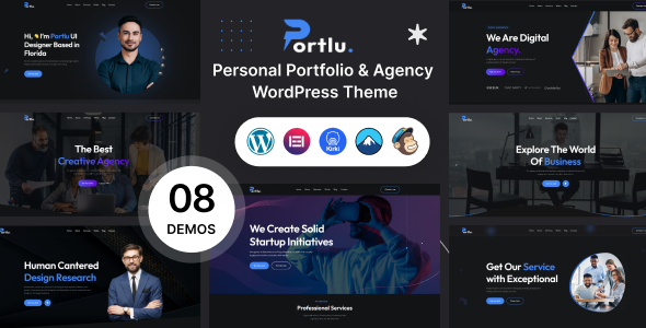 Portlu Preview Wordpress Theme - Rating, Reviews, Preview, Demo & Download