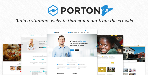 Porton Preview Wordpress Theme - Rating, Reviews, Preview, Demo & Download