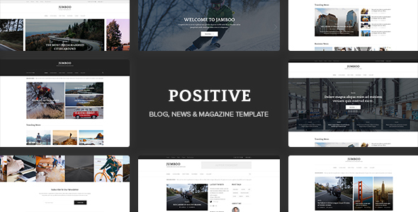 Positive Preview Wordpress Theme - Rating, Reviews, Preview, Demo & Download