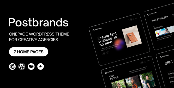 Postbrands Preview Wordpress Theme - Rating, Reviews, Preview, Demo & Download