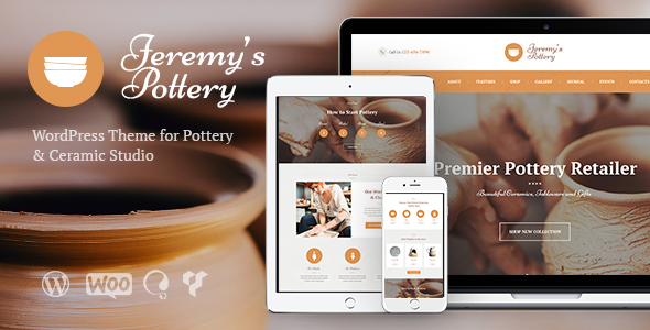 Pottery And Preview Wordpress Theme - Rating, Reviews, Preview, Demo & Download