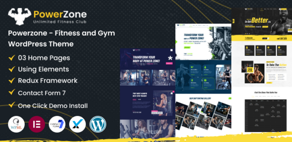 PowerZone Preview Wordpress Theme - Rating, Reviews, Preview, Demo & Download