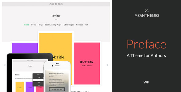 Preface Preview Wordpress Theme - Rating, Reviews, Preview, Demo & Download