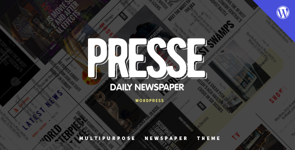 Presse Preview Wordpress Theme - Rating, Reviews, Preview, Demo & Download