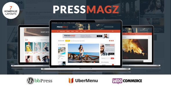 PresssMagz Preview Wordpress Theme - Rating, Reviews, Preview, Demo & Download