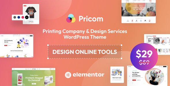Pricom Preview Wordpress Theme - Rating, Reviews, Preview, Demo & Download