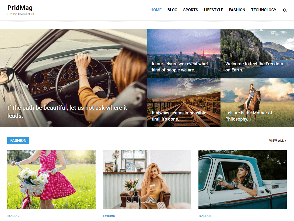 PridMag Preview Wordpress Theme - Rating, Reviews, Preview, Demo & Download
