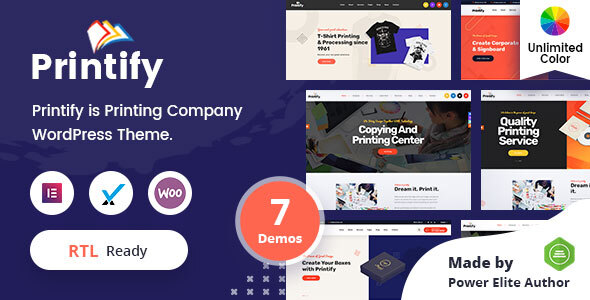 Printify Preview Wordpress Theme - Rating, Reviews, Preview, Demo & Download