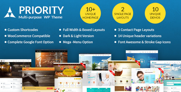 Priority Preview Wordpress Theme - Rating, Reviews, Preview, Demo & Download