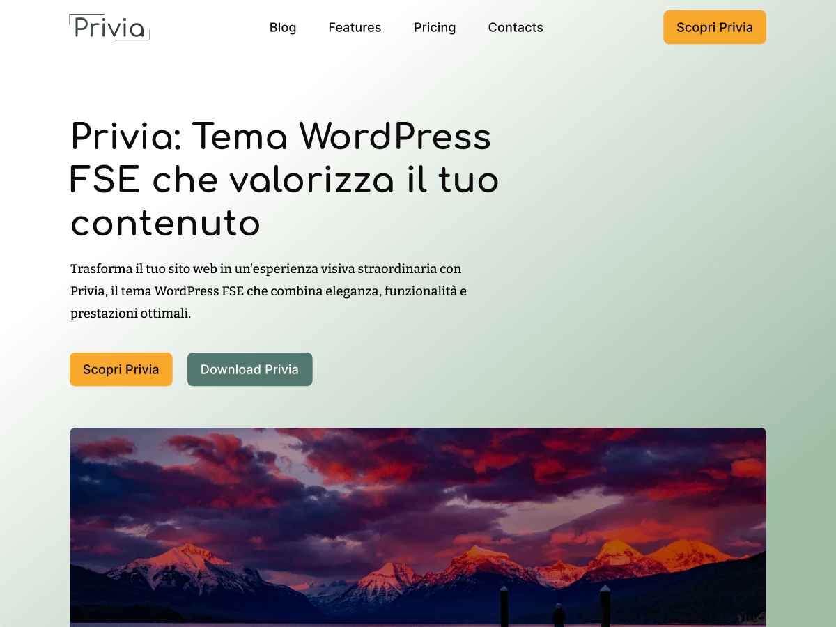 Privia Preview Wordpress Theme - Rating, Reviews, Preview, Demo & Download