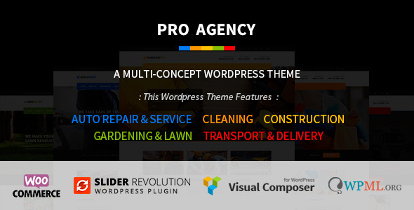 Pro Agency Preview Wordpress Theme - Rating, Reviews, Preview, Demo & Download