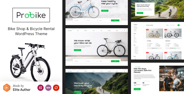 ProBike Preview Wordpress Theme - Rating, Reviews, Preview, Demo & Download
