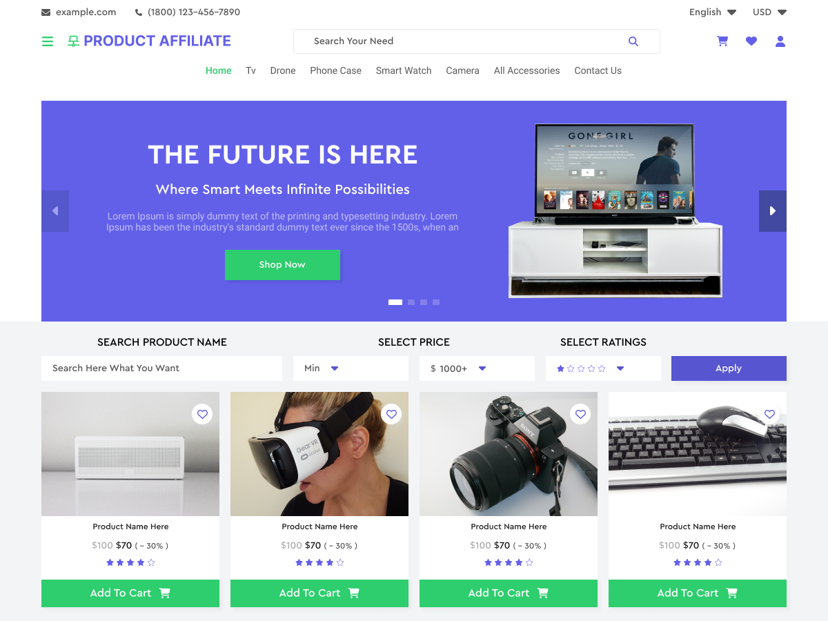 Product Affiliate Preview Wordpress Theme - Rating, Reviews, Preview, Demo & Download